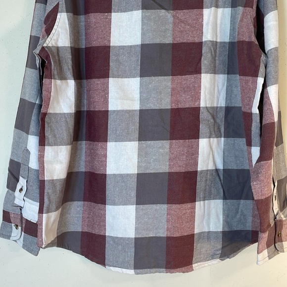 NWT. Cloudveil Mountain Works Men’s XL Catawba Flannel Button Down Shirt. - Picture 11 of 12